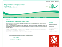 Tablet Screenshot of bsf-frankfurt.de